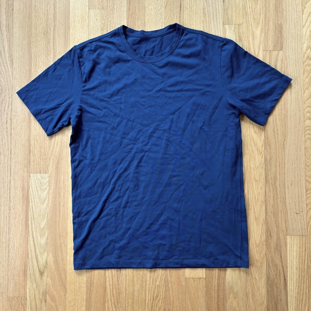 Wool&Prince men’s crew tee merino travel top